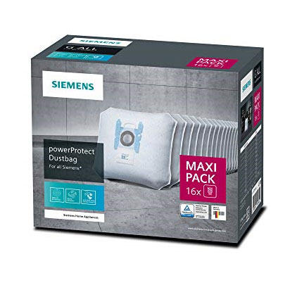 Siemens VZ16GALL Maxi Pack 16 Σακούλες για σκούπες τύπου G