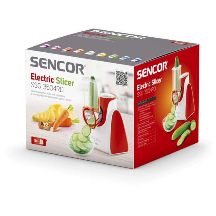 Sencor SSG 3504RD Ηλεκτρικός πολυκόφτης 150W Κόκκινος