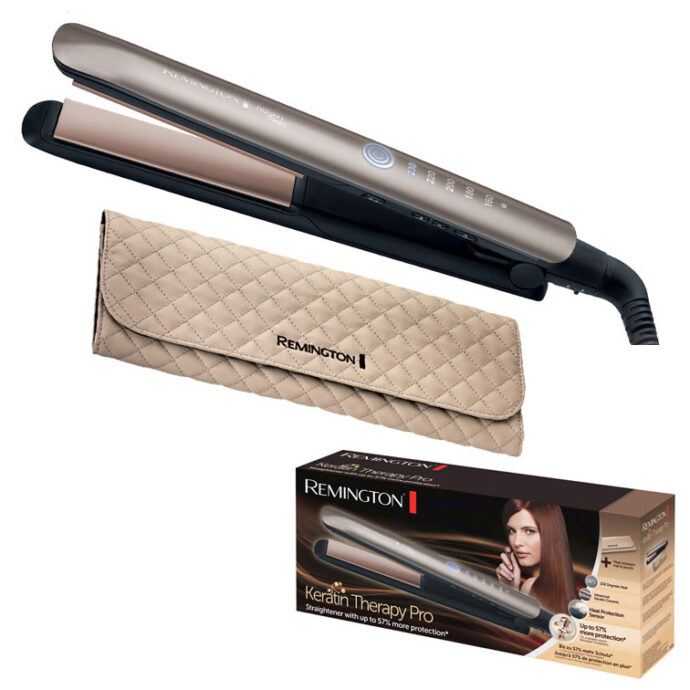 Remington Keratin Therapy Pro Πρέσα Μαλλιών με Κεραμικές Πλάκες