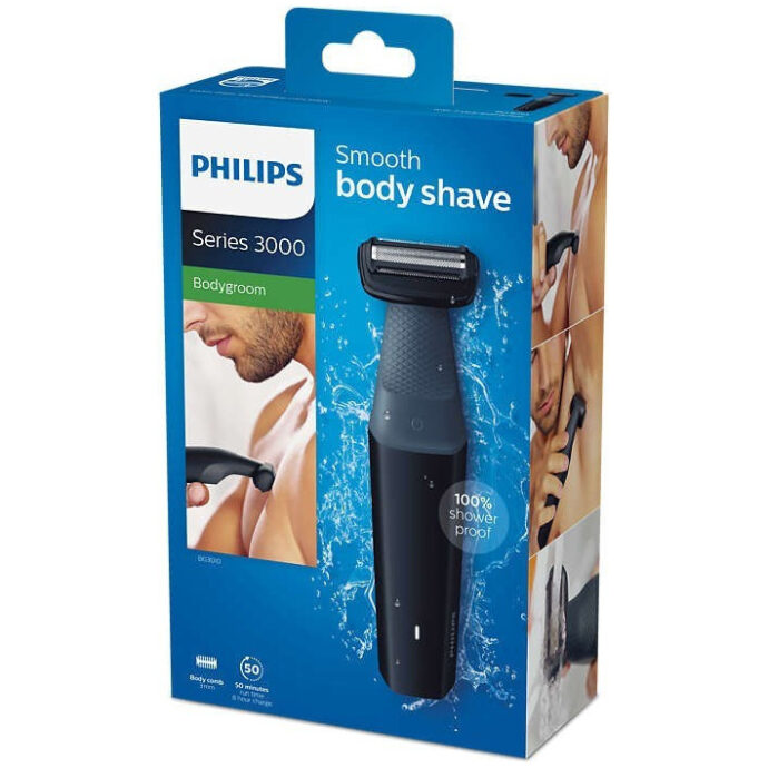 Philips BG3010/15 Ξυριστική Μηχανή Σώματος Επαναφορτιζόμενη