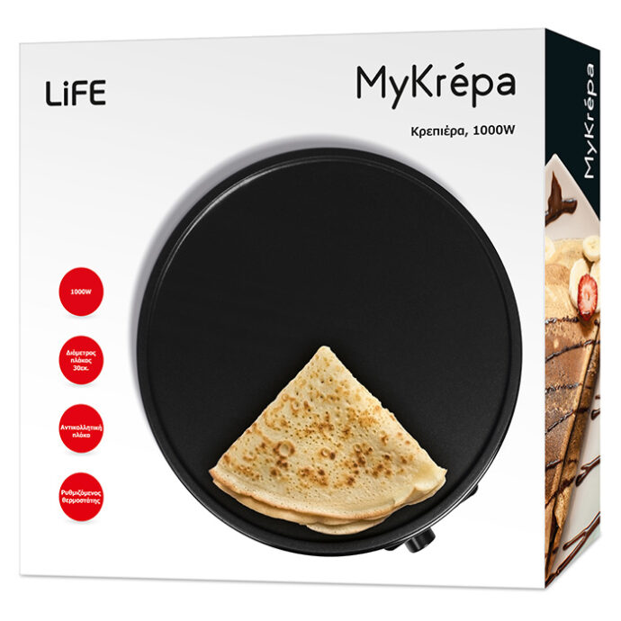 Life MyKrepa Κρεπιέρα 1000W