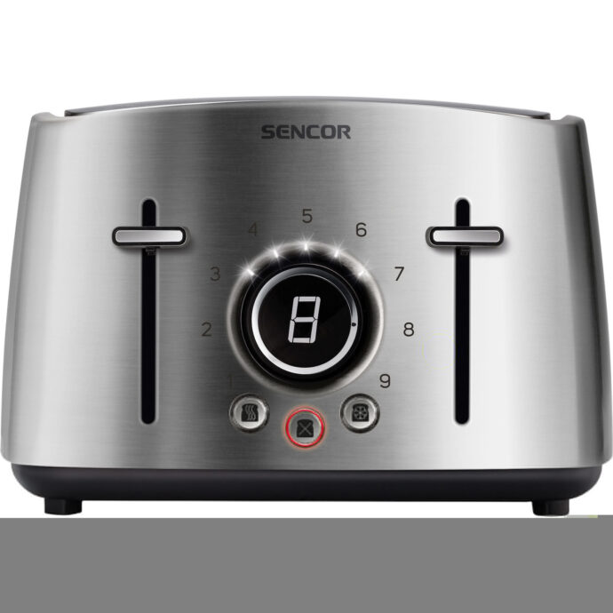 Sencor STS 5070SS Φρυγανιέρα 4 Θέσεων 1600W Inox